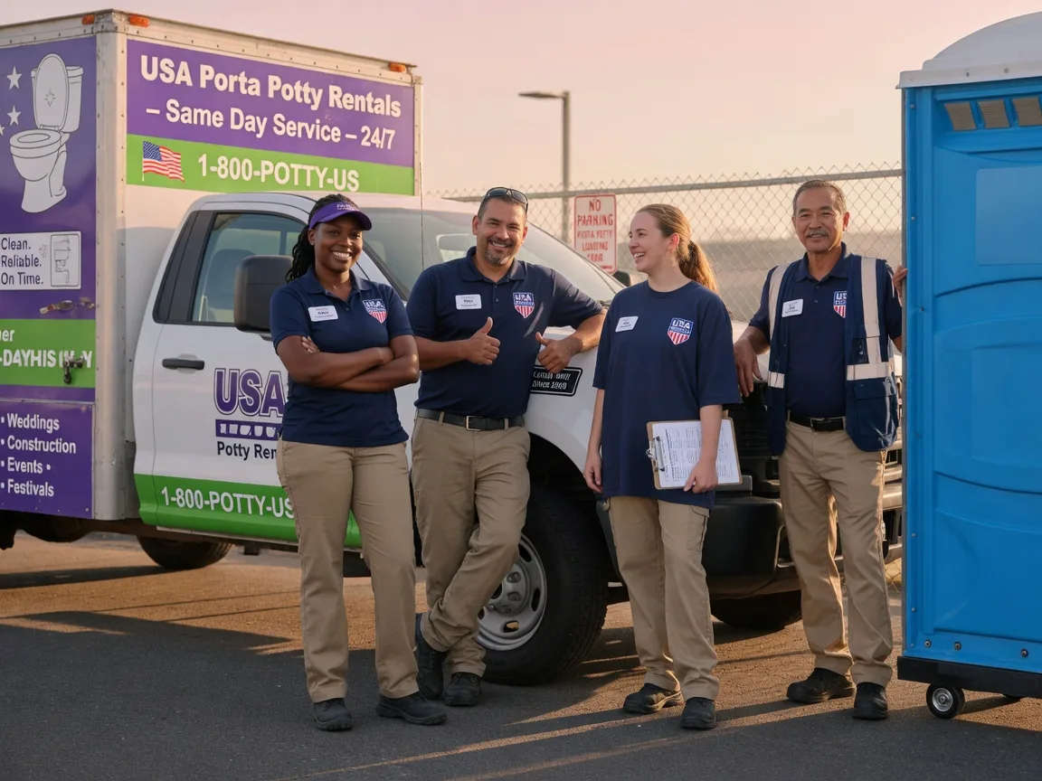Porta Potty Rental company in Widener, AR